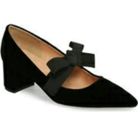 Bnib New Jcrew Avery Velvet Heels 